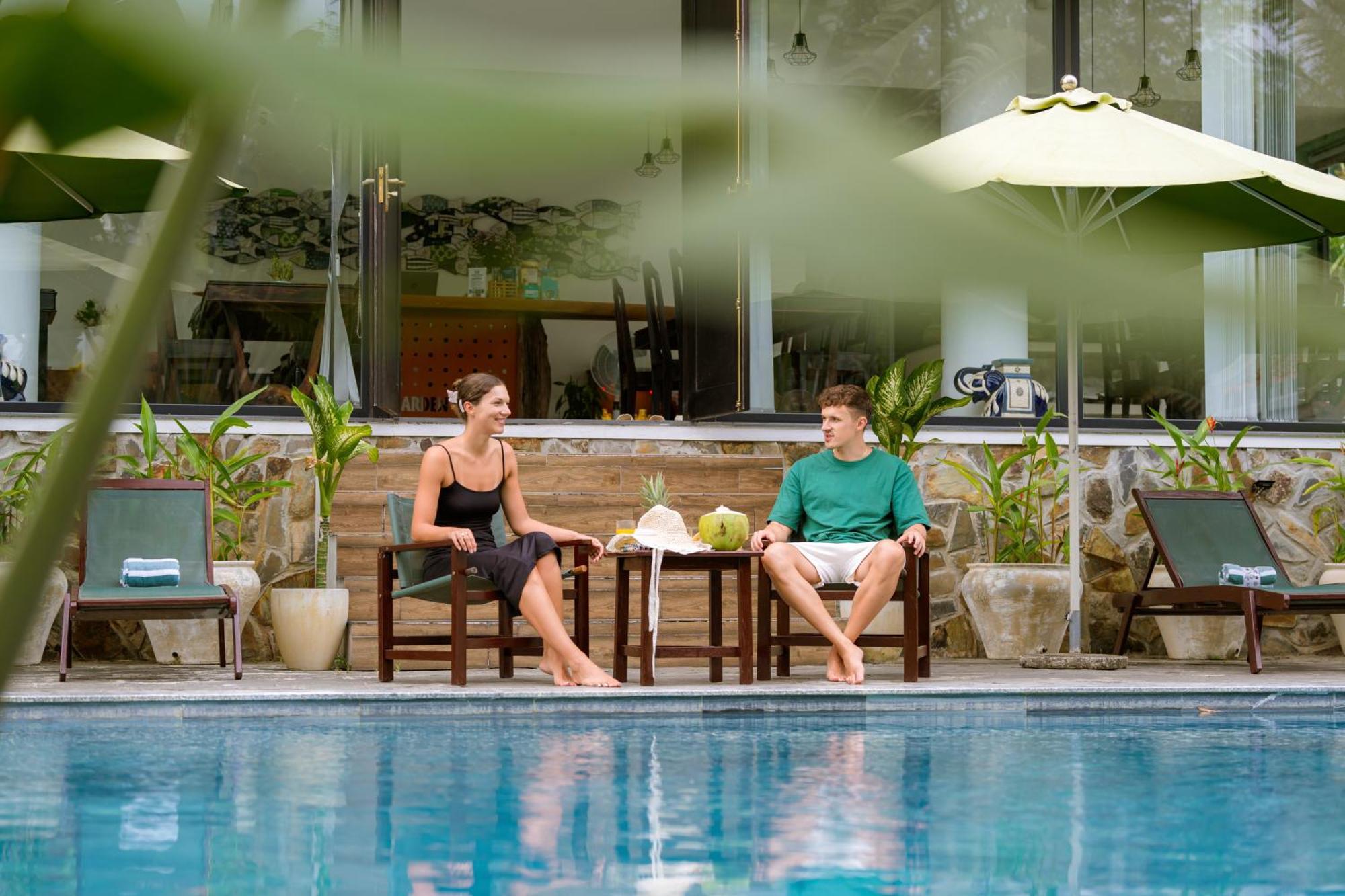 เง การ์เดน รีสอร์ต ฮอยอัน Hotel ภายนอก รูปภาพ